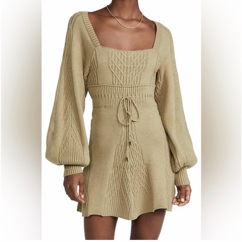Free people emmaline long sleeve sweater dress